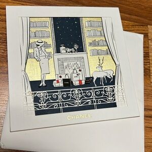 Chanel 3D card with envelope